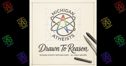Atheist drawing event